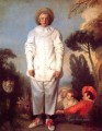 pierot Jean Antoine Watteau classic Rococo